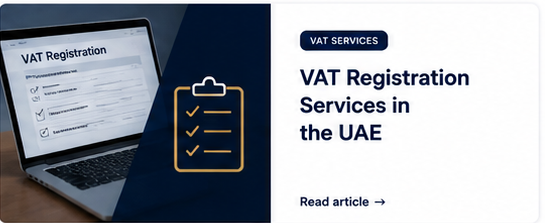 VAT registration services for businesses in the UAE
