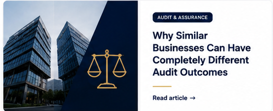 Different audit outcomes for similar UAE businesses